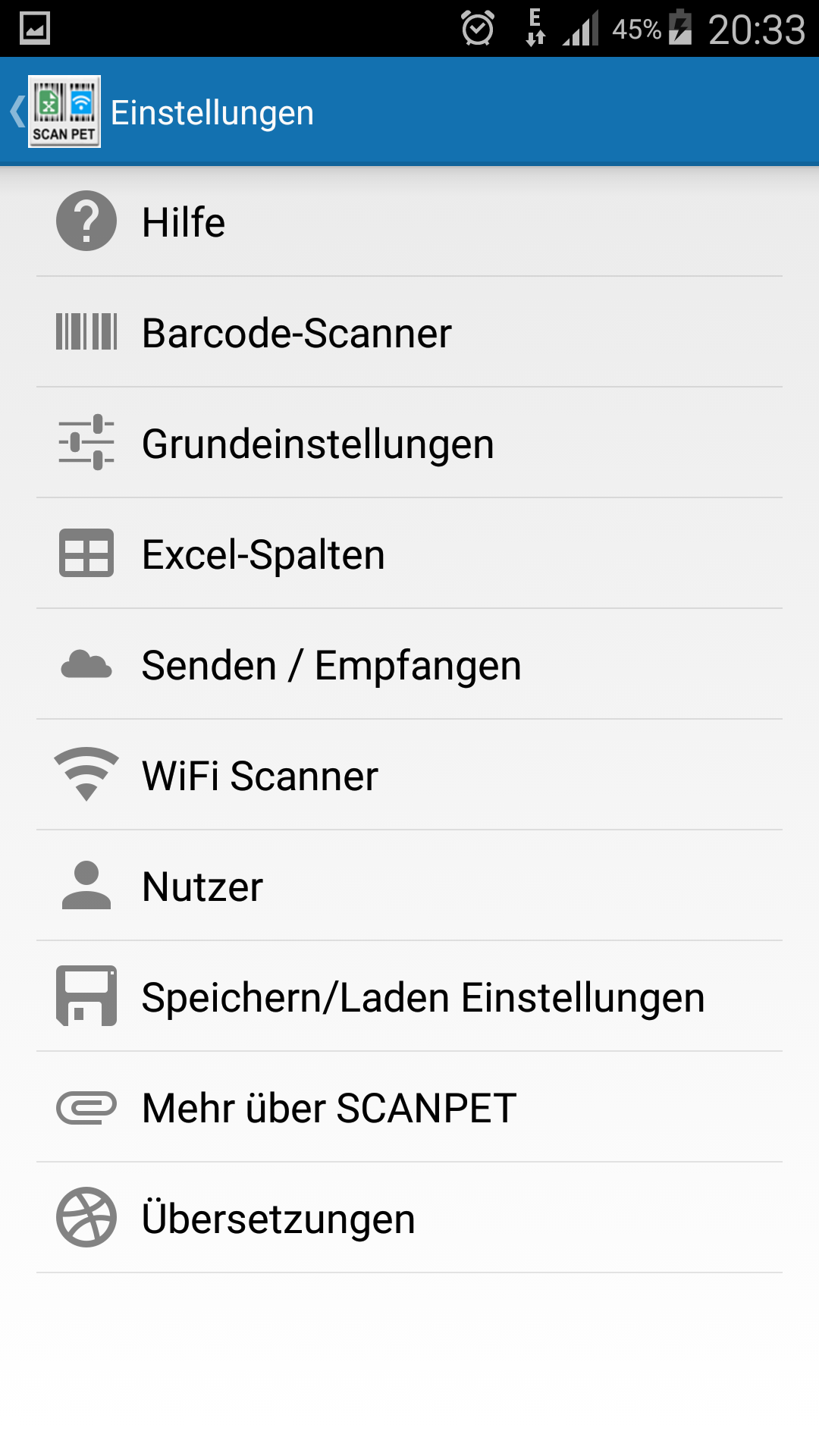 SCANPET BarcodeScanner & Inventar & Excel & wifi scannerAmazon.de