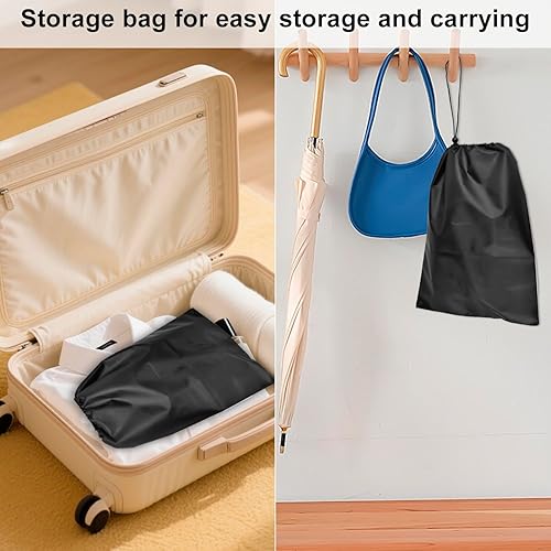 Miniatura 7 de Tabla de vapor plegable para ropa con guante de planchado, 4 almohadillas de vapor plegables para ropa, tabla de planchar portátil, incluye