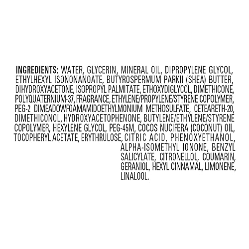 Miniatura 11 de Jergens Natural Glow In Shower Lotion, Self Tanner for Fair to Medium Skin Tone, Sunless Tanning Wet Skin Lotion for Gradual, Flawless Color, 7.5