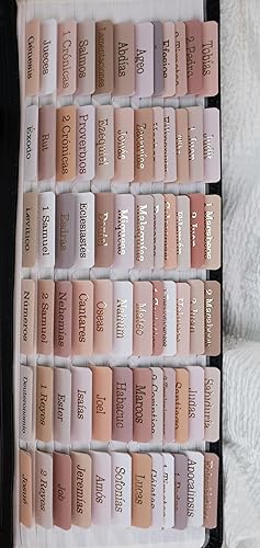 Miniatura 16 de UPAFEXXI -Pestañas de la Biblia35 Rosado,Azul,Capuccino,Capuchino español,Resúmenes Chocolate,Resumen Tono de la Tierra,Resúmenes Green,Resúmenes