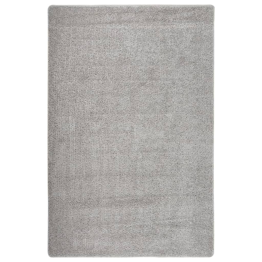 vidaXL Shaggy Rug Light Grey 200x290 cm Anti Slip — image 1