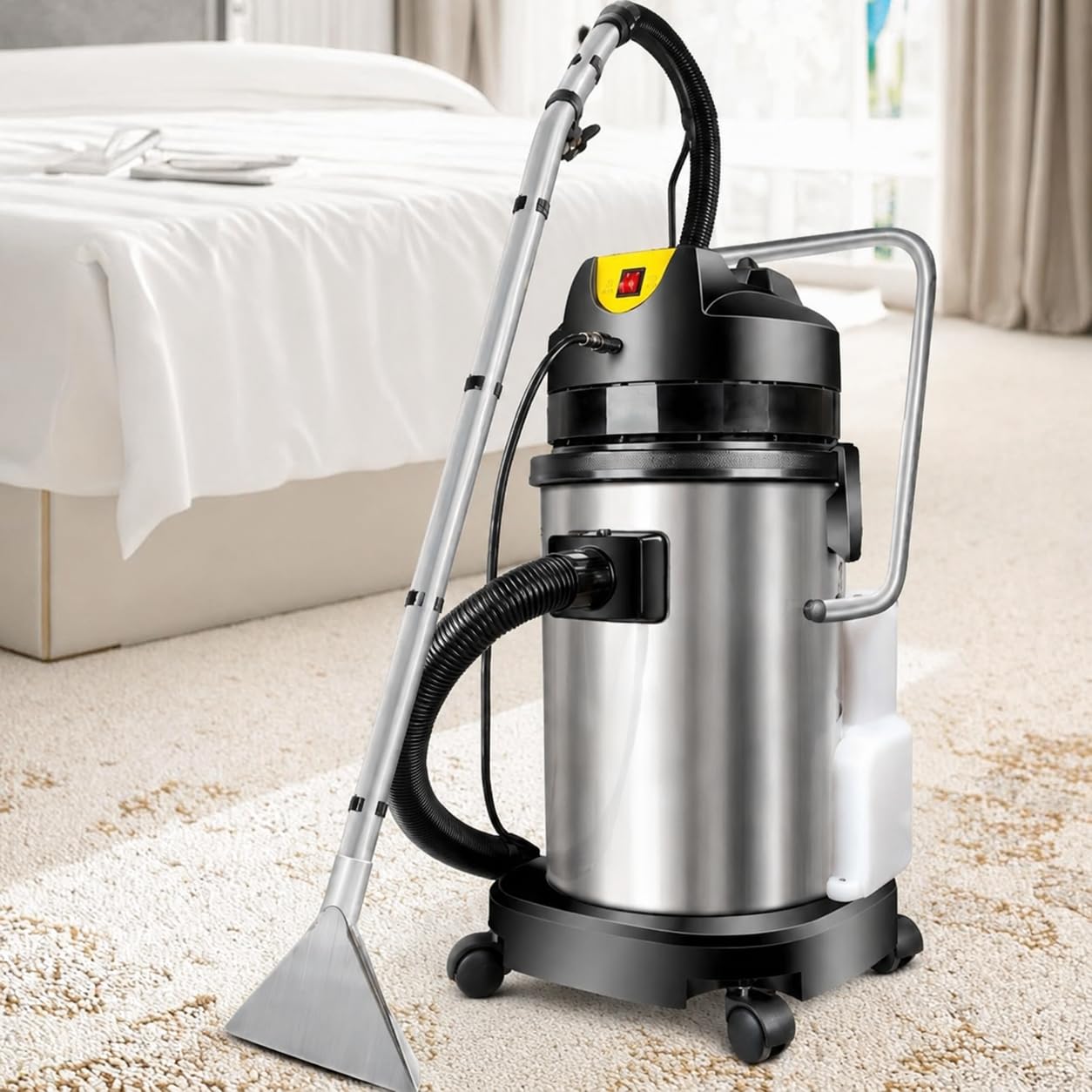 Waschsauger für Teppiche und Polster, Edelstahlbehälter 20/30/40 L (30L)