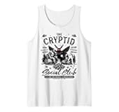 The Cryptid Social Club Bigfoot Mothman Alien Introvert Tank Top