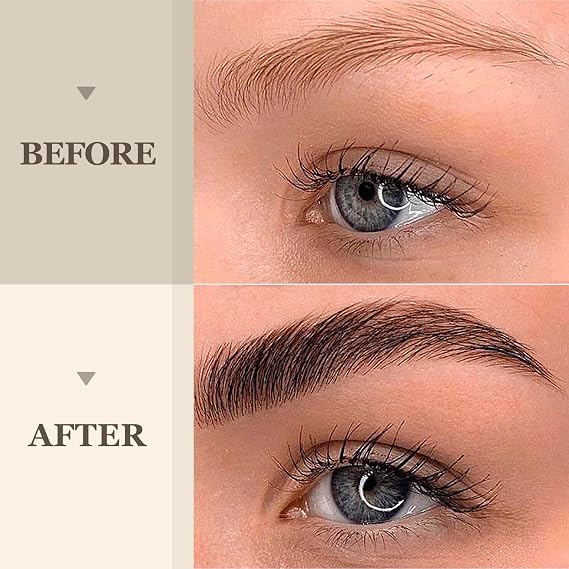 Brow Lamination Kit, KERATIN Eyebrow Lamination Kit Professional DIY Brow Lift Styling Kit For Fluffy Thicker Eyebrows, Instant Quick Perm For Brows Growth 8-weeks for Salon,Home Use