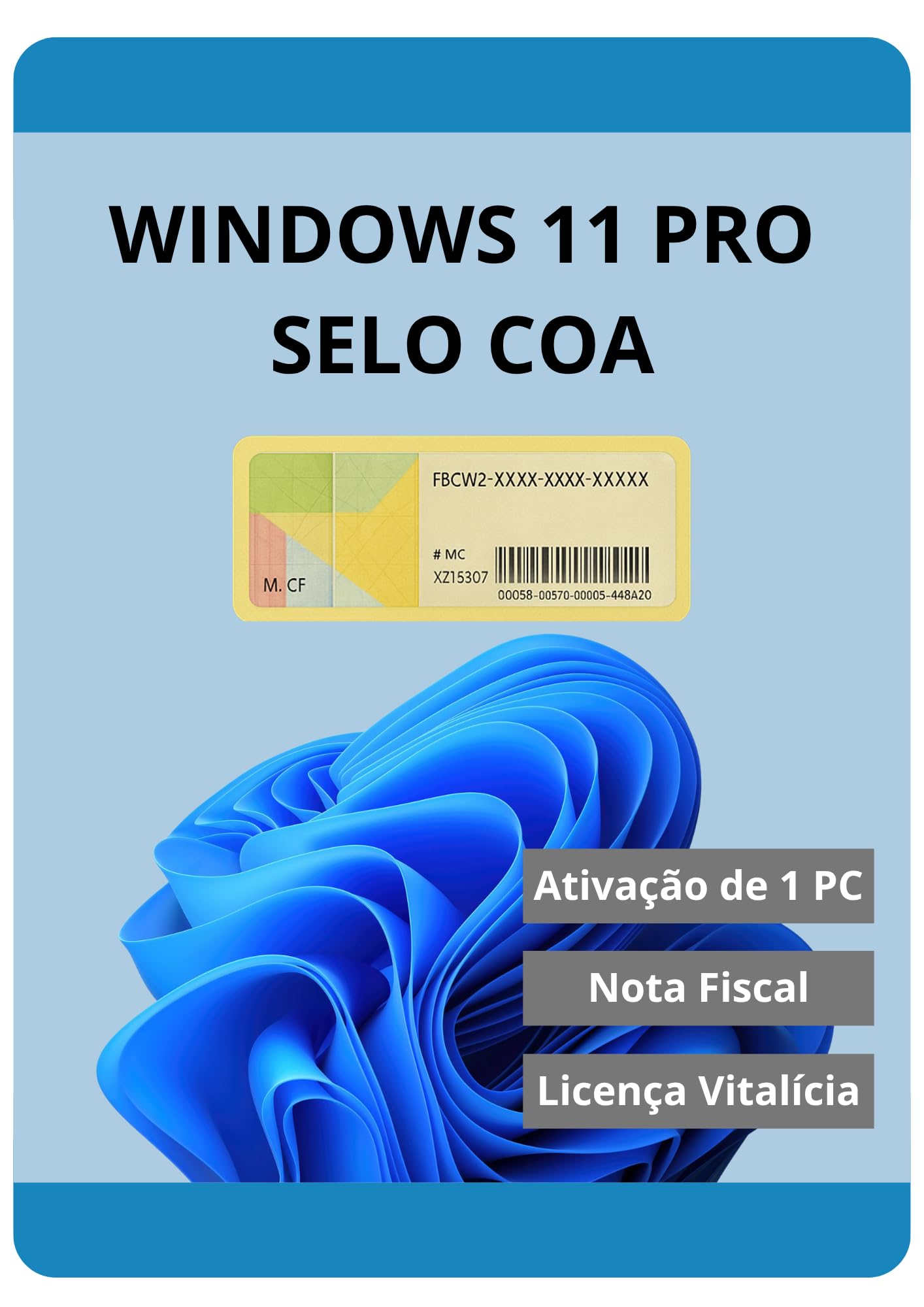 Microsoft Windows 11 Pro 64 Bits OEM Selo COA - FQC-10528 | Amazon
