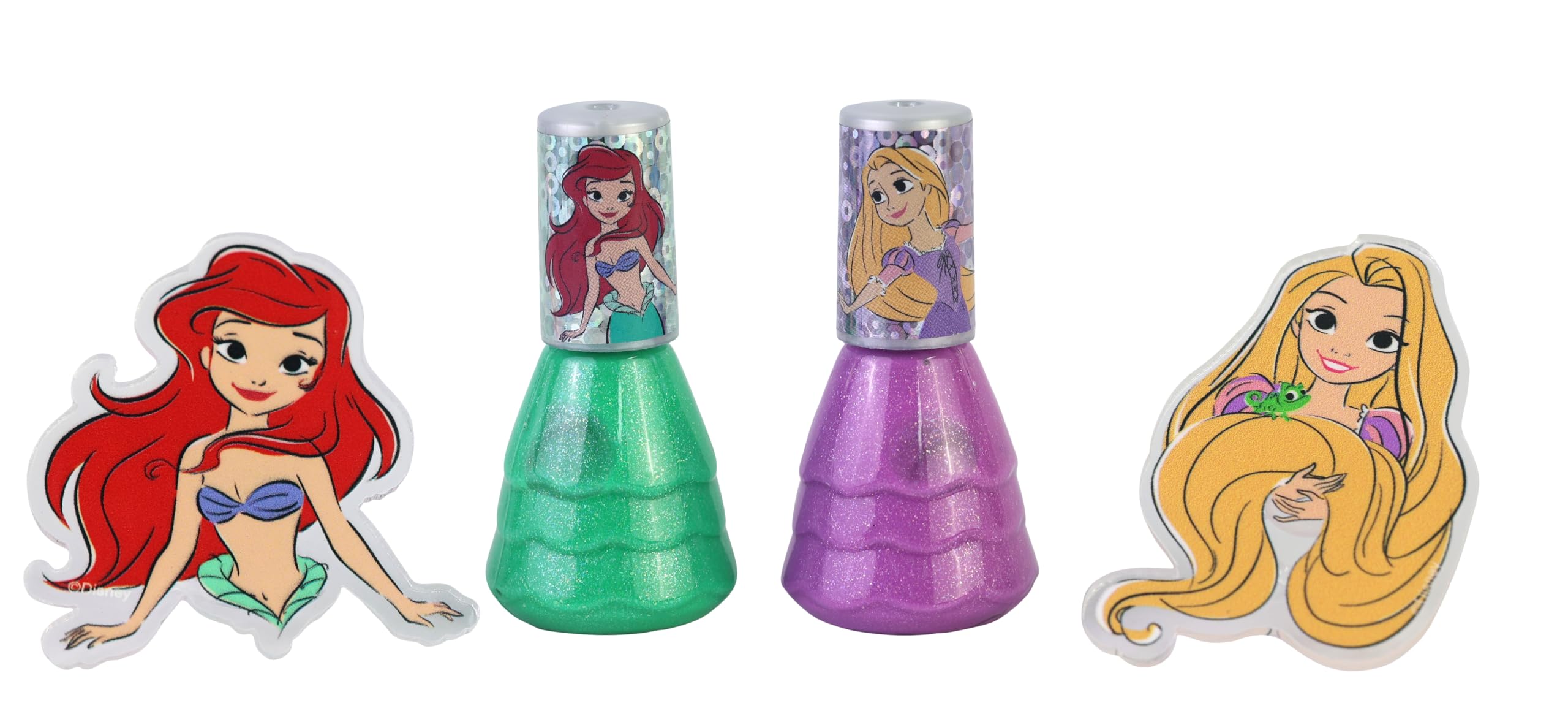 Image secondaire de Coffret Vernis à Ongles Disney Princess - Raiponce & La Petite Sirène