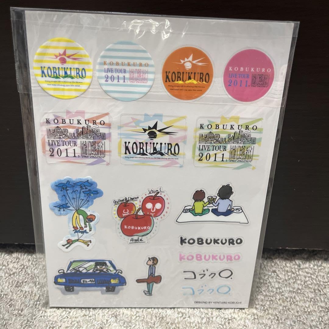 【9割 新品】コブクロ グッズ まとめ売り FC限定 ステッカー 非売品 DVD 9割 新品】コブクロ グッズ まとめ売り FC限定 ステッカー