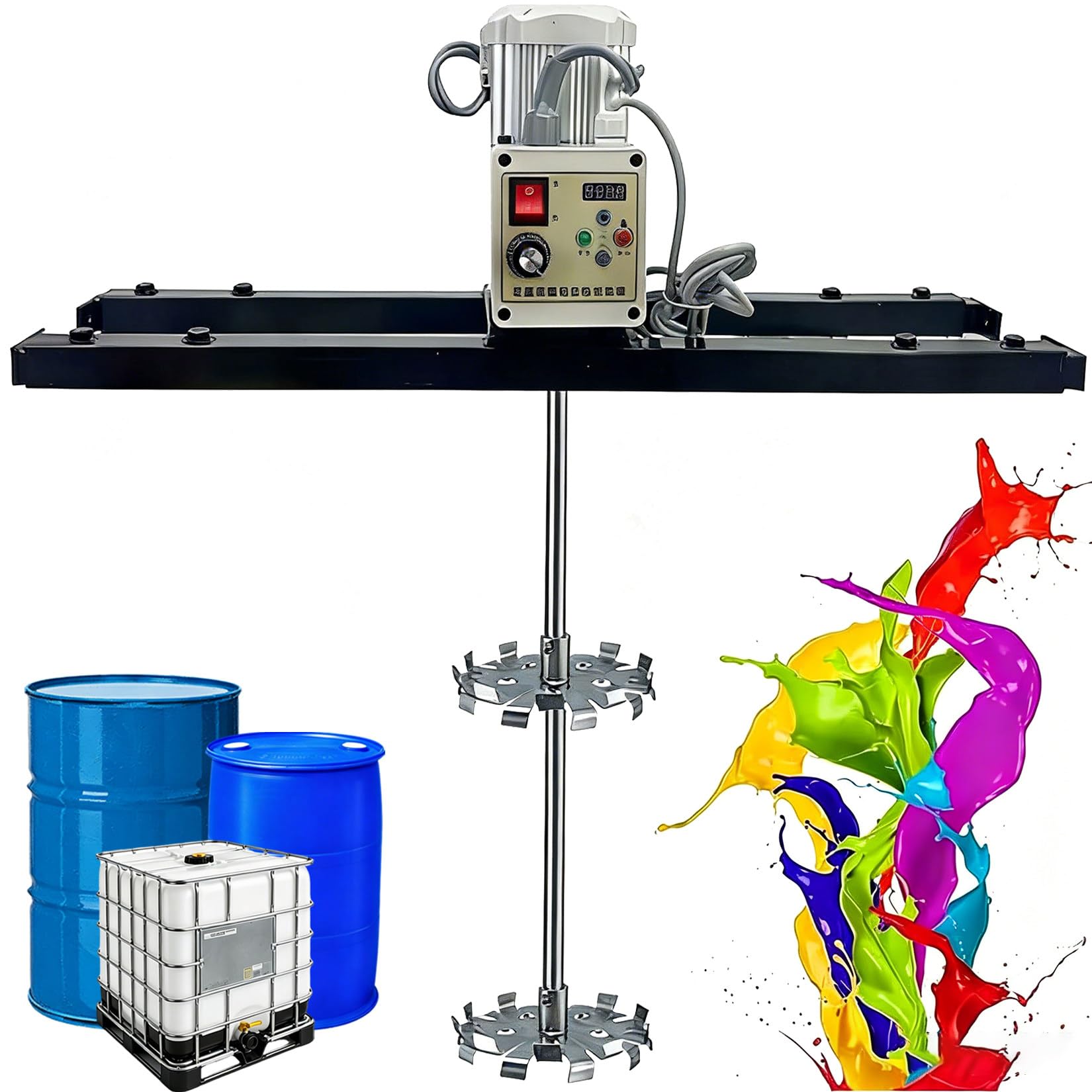 GerCxxly IBC Tote Mixer Agitator,2100W Electric Paint Mixer C
