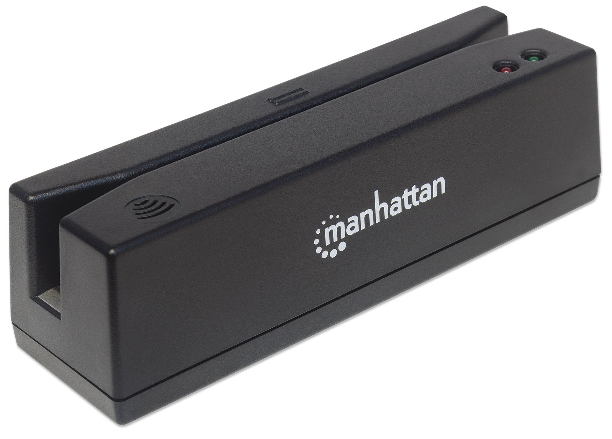 Manhattan LETTORE DI Badge Banda MAGNETICA TRACCIA 1, 2 E 3 INTERFACCIA USB