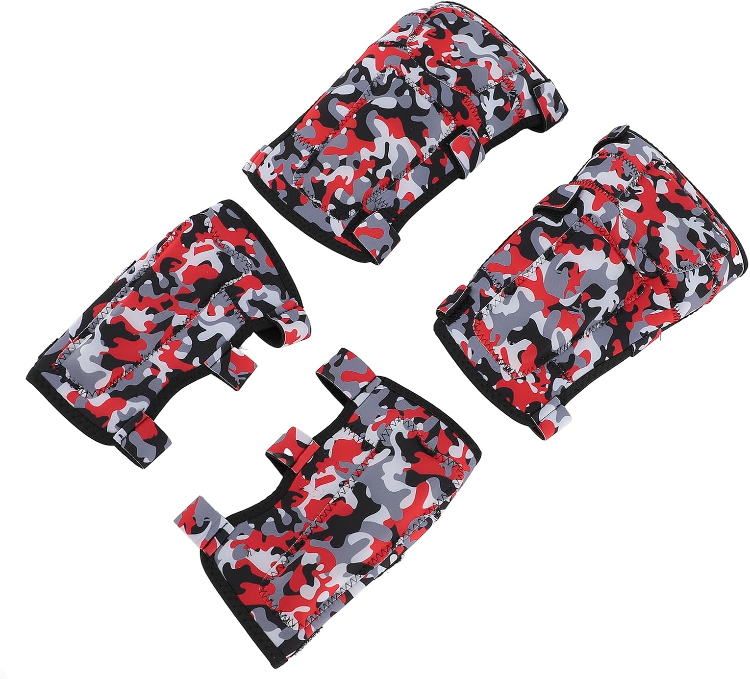Kids Knee Pads Elbow Pads Breathable Adjustable Kids Knee Elbow Protective Gear Set for Cycling Scooter Skating Skateboarding