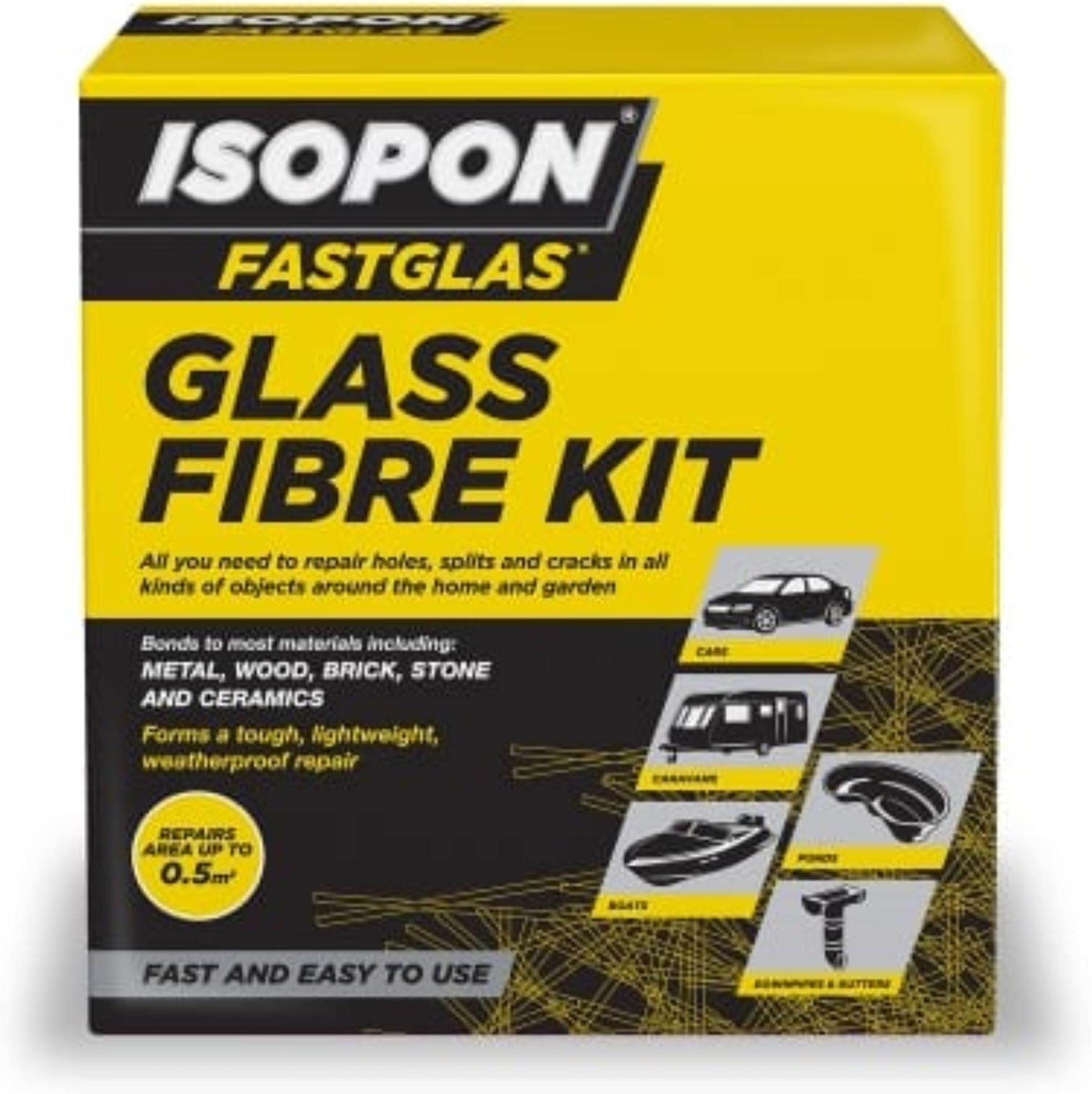 UPOL UPGL/ LA/ D Fastglas Glass Fibre Kits, Large