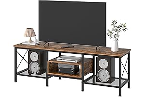 VECELO Industrial TV Stand for 70 Inch Television