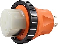 Vista 7 de AC WORKS Adaptador desmontable marino RV de 50 amperios (5-15P Hogar 15A Plug-Compact)