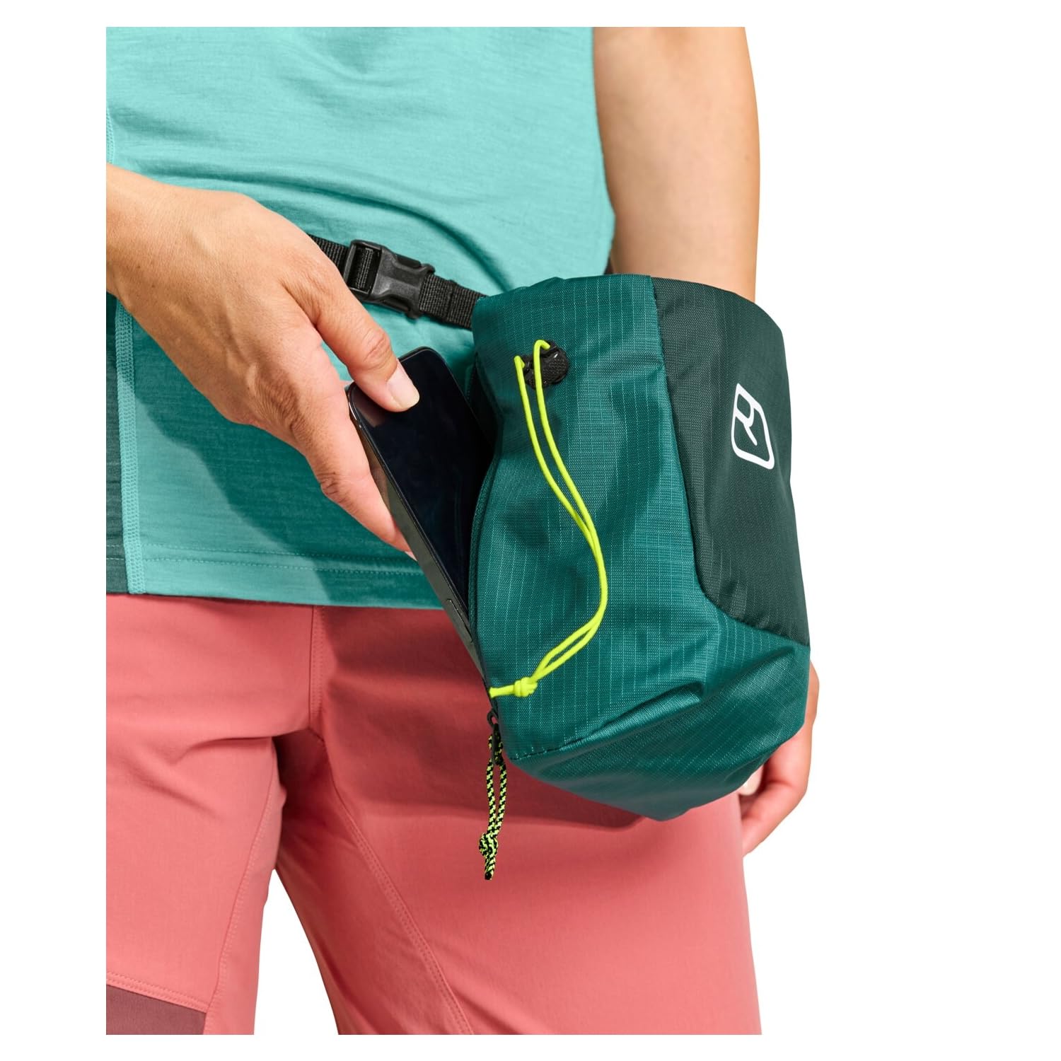 Ortovox TRAD CHALKBAG - Lässiger Chalk-Bag mit breiter Öffnung zum Klettern