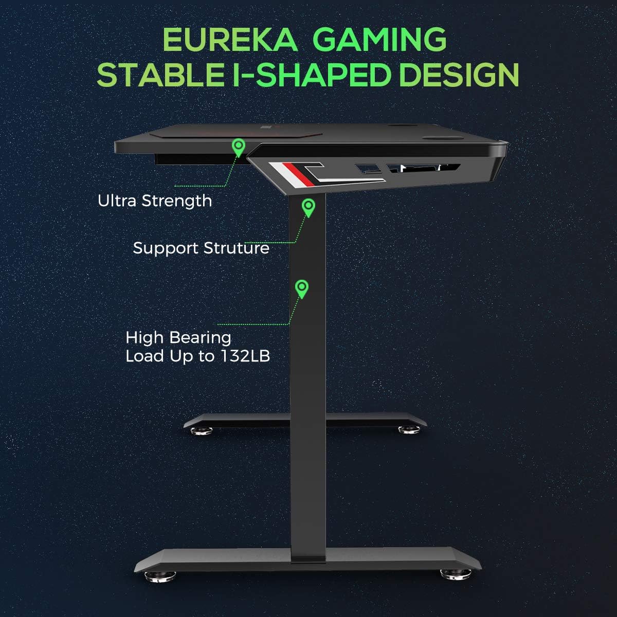 eureka i1 gaming desk