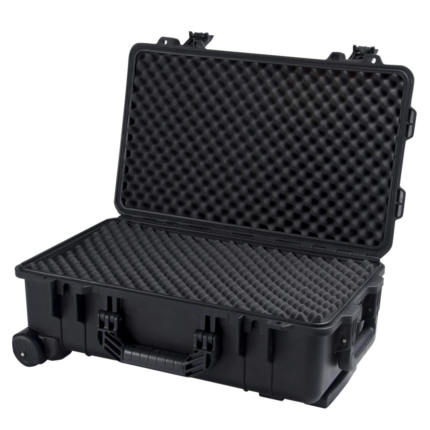 T.Z. Case International CB022 B 22 x 14 x 7-Inch Molded Utility Case with Wheels, Black