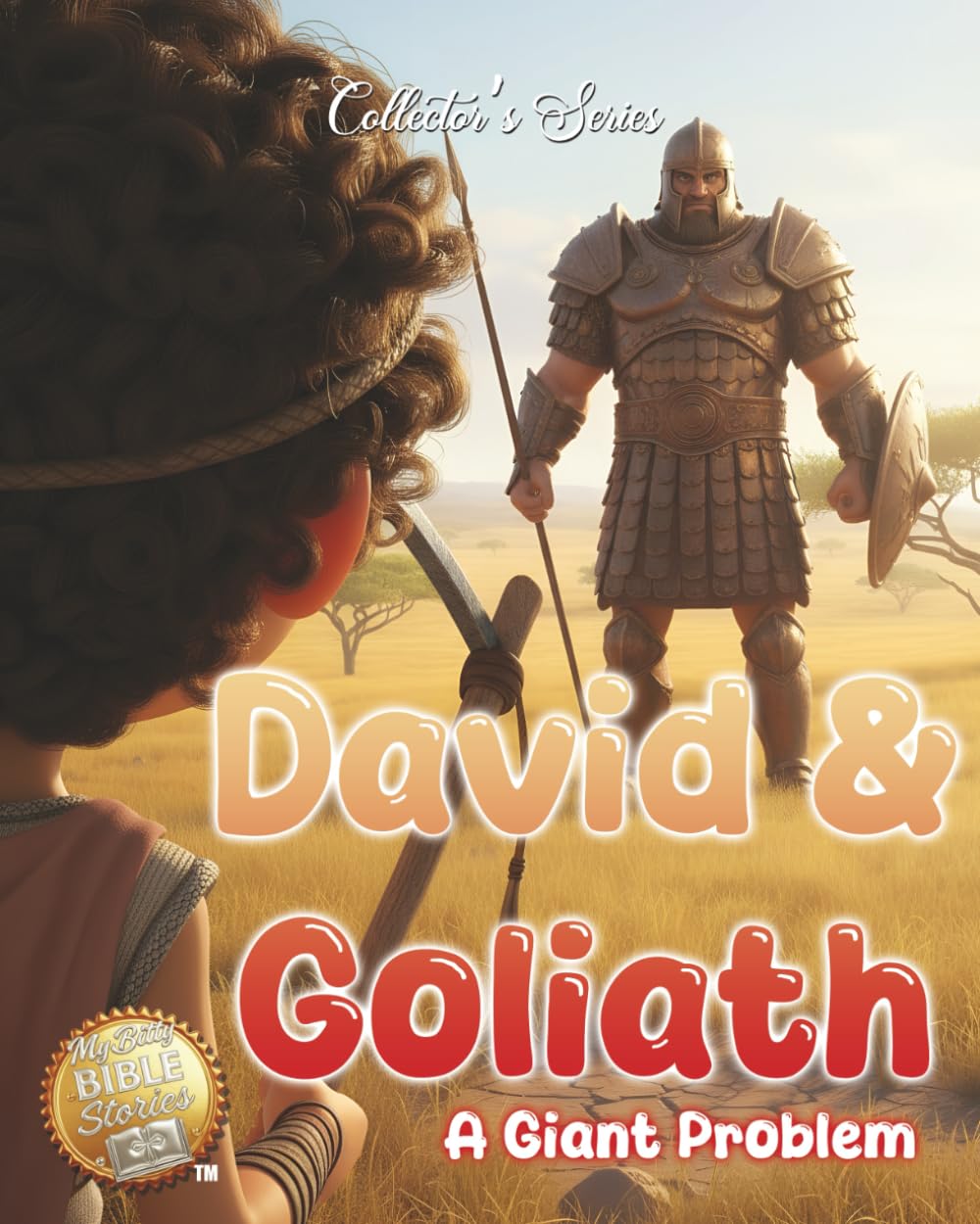 David and Goliath: A Giant Problem (My Bitty Bible Stories)