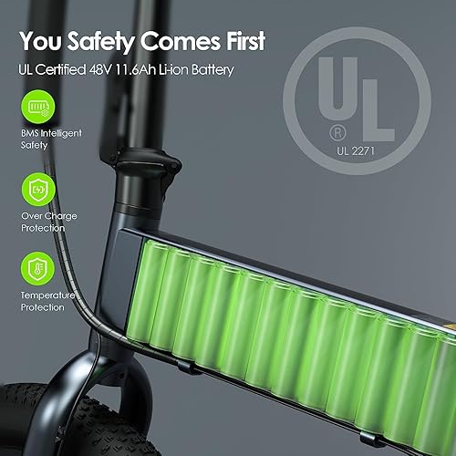 Miniatura 2 de Oraimo La batería de iones de litio certificada por SGS cumple con UL2271 para el modelo Scrambler 100