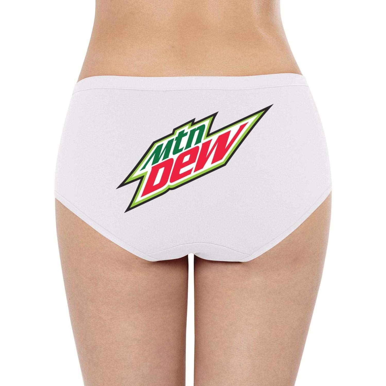 AINIJIAJ Women's Hipster Bikini Panties Mountain-Dew-Drink-Logo- Cool Mid/Low Waist Underwear