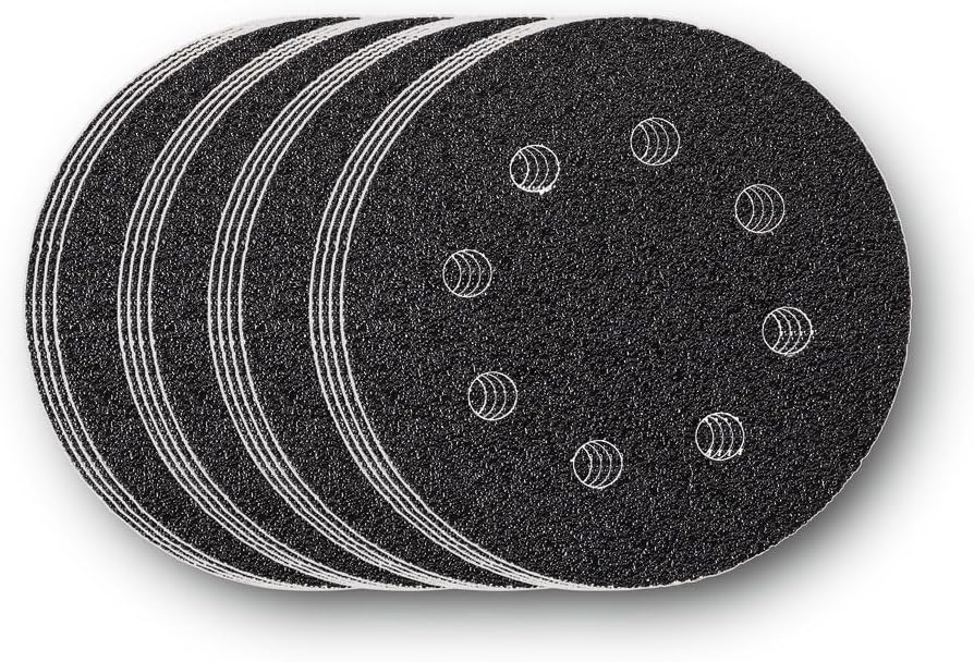 Fein 63717227010 FMM-Accy Mixed Assorted Sanding Sheet Set, Multi-Colour, 4 Each 60/80/120/180
