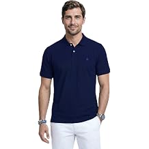 Izod Mens Short Sleeve Interlock Polo Shirt