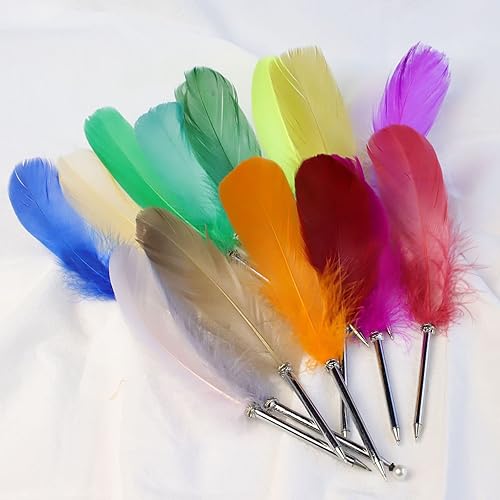 Miniatura 6 de Bolígrafo de plumas, tinta negra, pluma vintage con pluma chapada refinada, bolígrafo para escritura escolar, bolígrafo de firma de regalo de boda