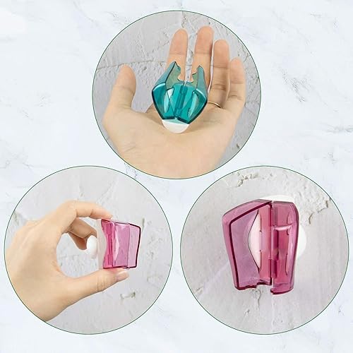 Miniatura 5 de AUEAR, Fundas para la cabeza del cepillo de dientes con ventosa antipolvo, gran funda protectora para el hogar, viajes, al aire libre y campamento