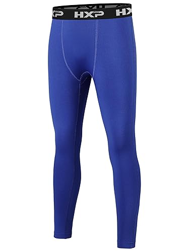 HXP Boys Compression Pants Athletic Boys Leggings for Sports Kids