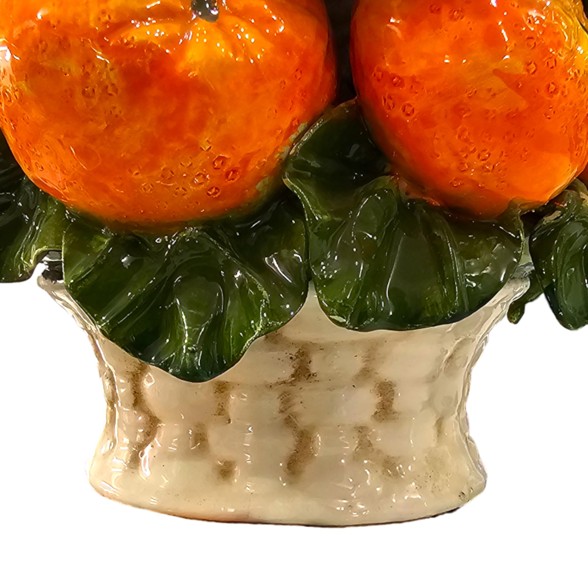 Amazon.com: Italian Ceramic Oranges centerpieces for dining room