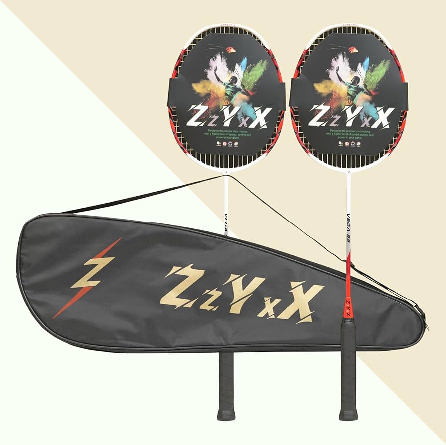 Buy ZzYxX VEGA-55 87gm G4 High Modulus Carbon UnStrung Badminton