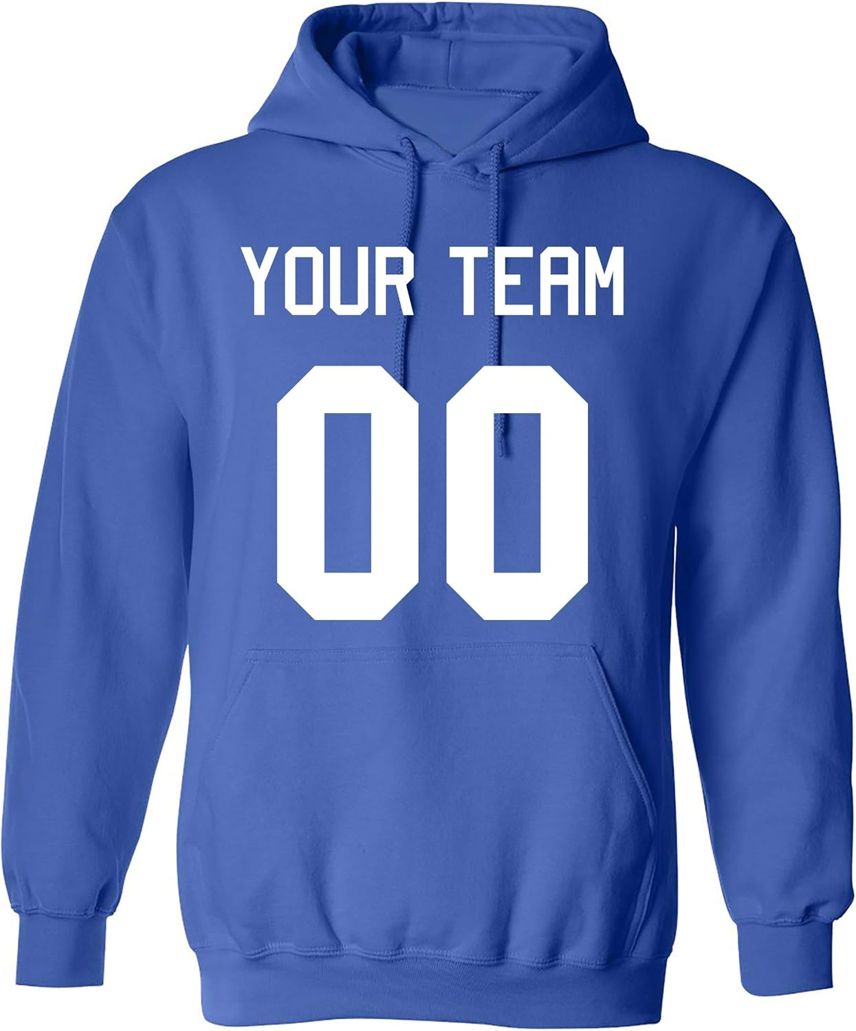 Add Your Own Name And Number Custom Jersey Sports Pullover Sweatshirt Hoodie