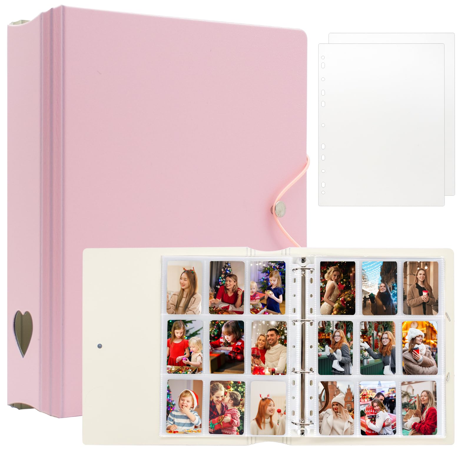 Amazon.com: A4 Kpop Photocard Binder, 4 Ring Binder Photo Album