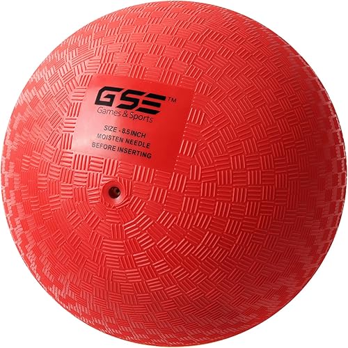 Miniatura 17 de GSE Games & Sports Expert Pelotas inflables para parque infantil, kickball, pelota de Dodge con rebote, balonmano. Ideal para 4 juegos de pelota
