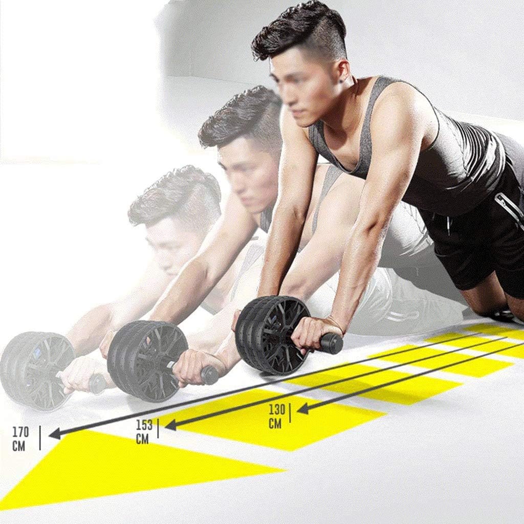 Abdominal Muscle Wheel,Training with with Pad, Workout Equipment,Home Exercise