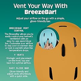 Retrospec Zephyr Ski Helmet - Snowboard Helmet for Adults & Youth- Adjustable Fit Snow Helmet with Protective Shell, and Breathable Vents for Men, Women, Boys and Girls