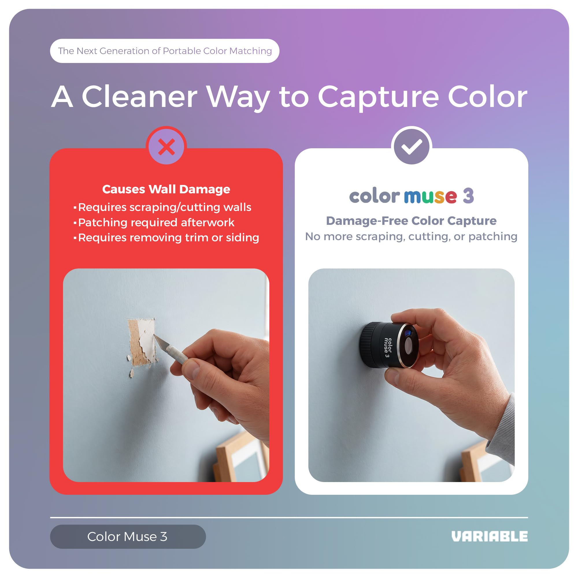Color Muse 3: Paint Color Matching Device - 1 Year App -3