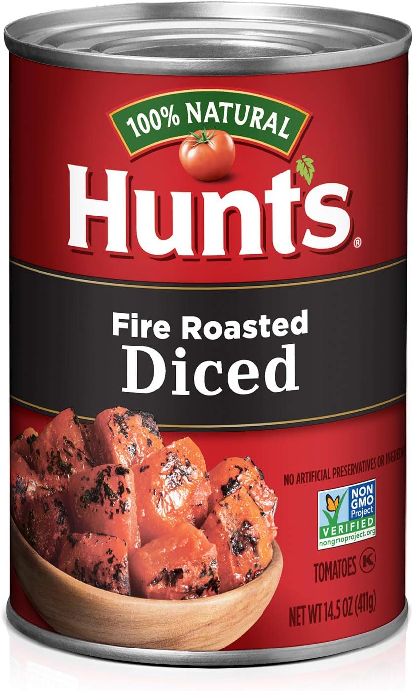 Fire Roasted Diced Tomatoes, 14.5 Oz