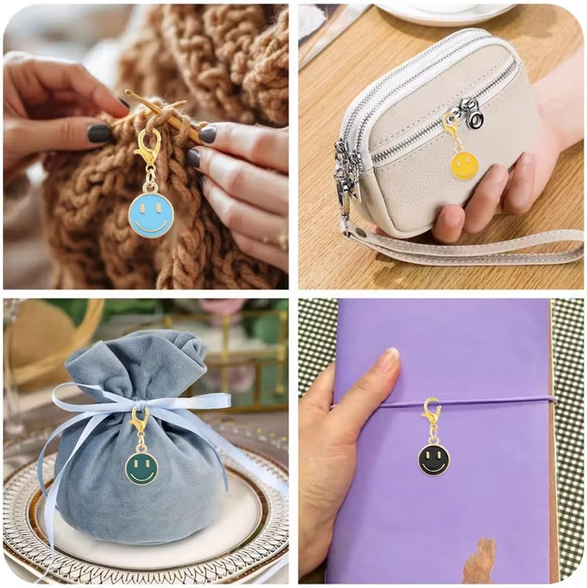 Alloy Enamel Charms with Lobster Clasps, Decorative Pendants for Gift Wrapping, Zipper Pulls, Keychains, Bags Decoration image 5