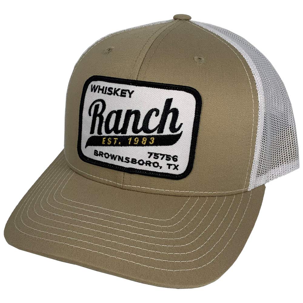 WHISKEY BENT HAT CO.The Zip Adjustable Snapback Meshback Trucker Hat