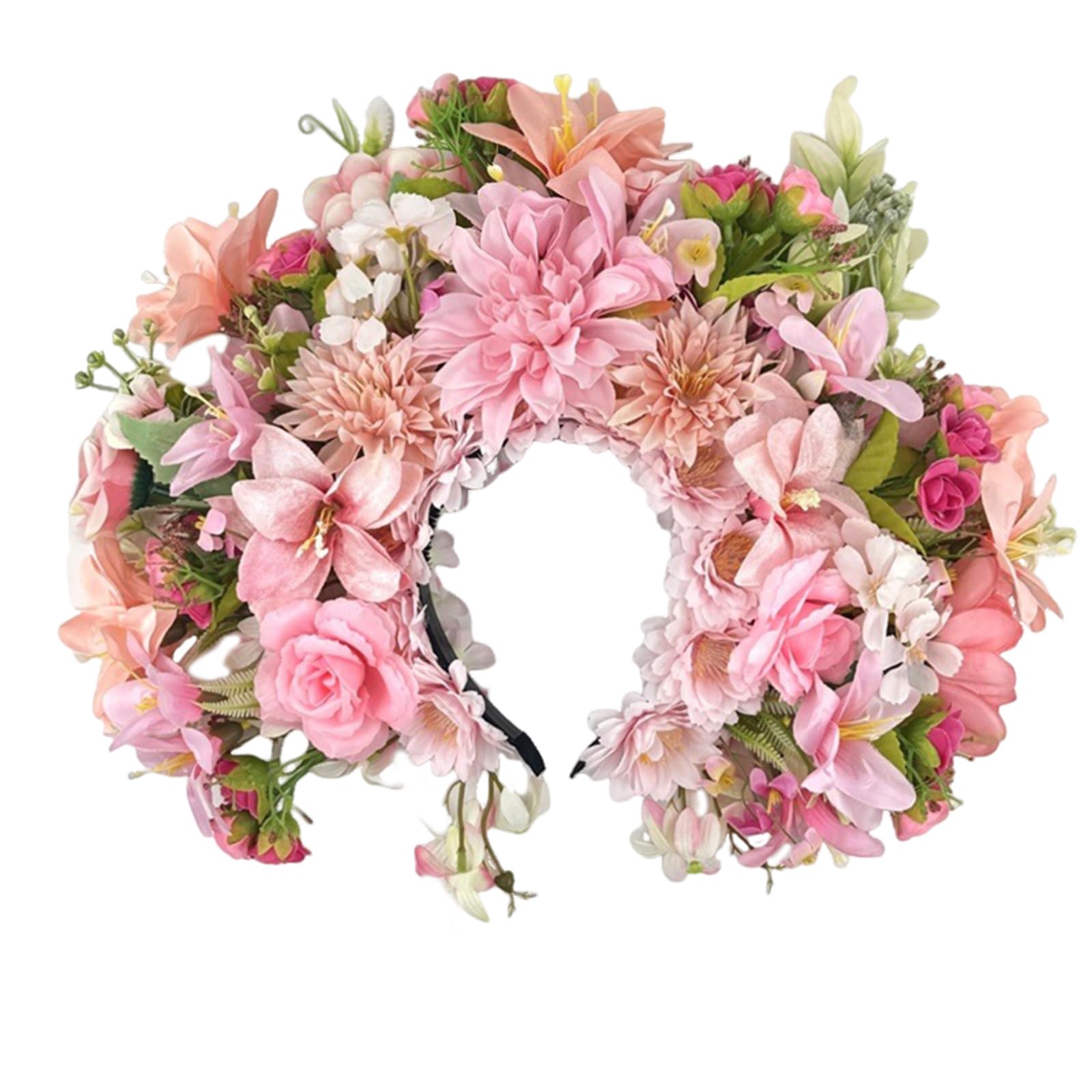 Fiore da sposa per matrimonio ghirlande floreali corona per capelli fasce per capelli da donna fasce floreali da sposa fiore