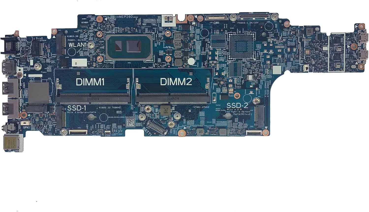 Replacement Laptop Motherboard System Board CPU Mainboard for Dell Latitude 5520 SRK03 I5-1145G7 19819-1 0XHXWM XHXWM Test OK