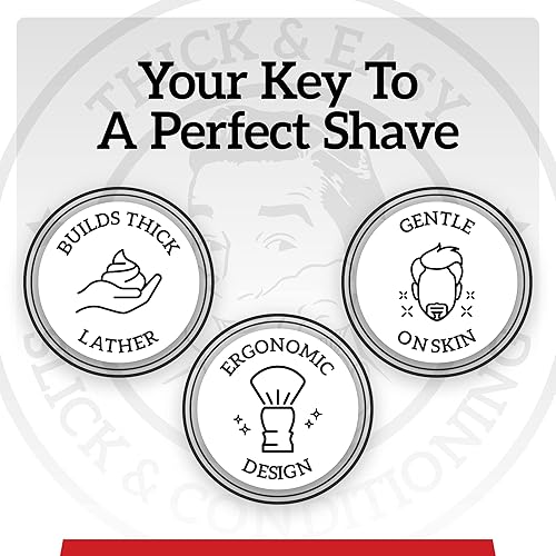 Miniatura 2 de Mr. Fine Better Than Badger - Cepillo de afeitar, cerdas de pelo de ángel sintético ultrasuaves para afeitado húmedo de hombre, fácil espuma y