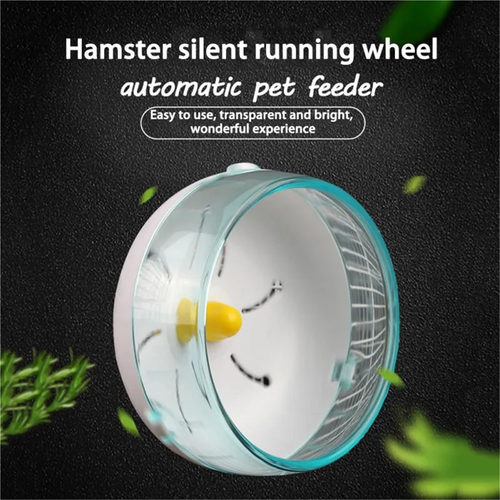 Ruota criceto Esercizio silenzioso Spinner che corre for gerbilli topi piccoli animali Articoli for domestici per animali domestici