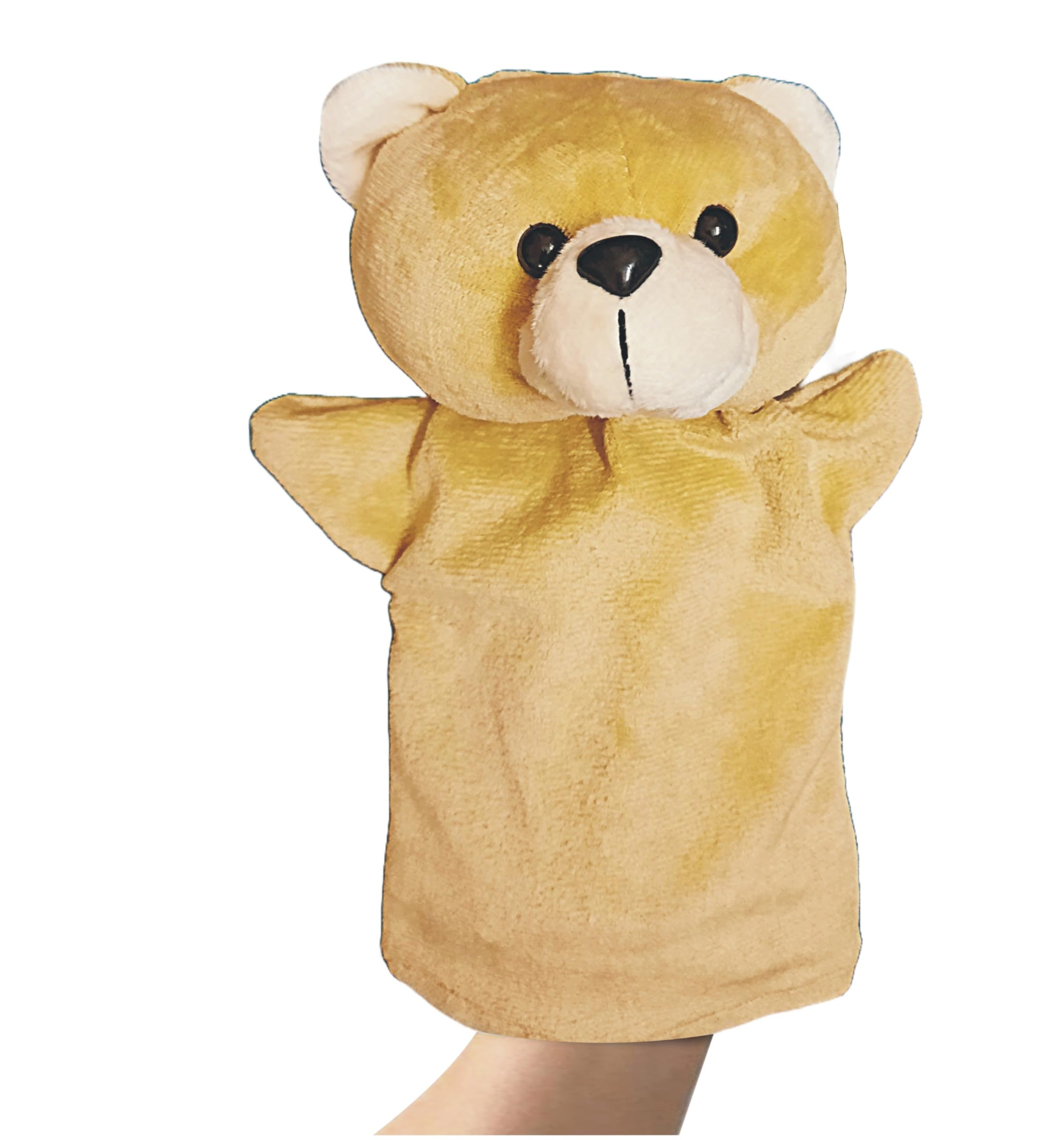 BKDT Marketing Soft Hand Puppet Toy for Kids | Story Telling Puppet | Hand Puppet Toy | Babies Toys | Animals Hand Puppet for Boys & Girls | Finger Puppets for Kids (Teddy Bear) (B0CTCVYY22) Amazon Price History, Amazon Price Tracker