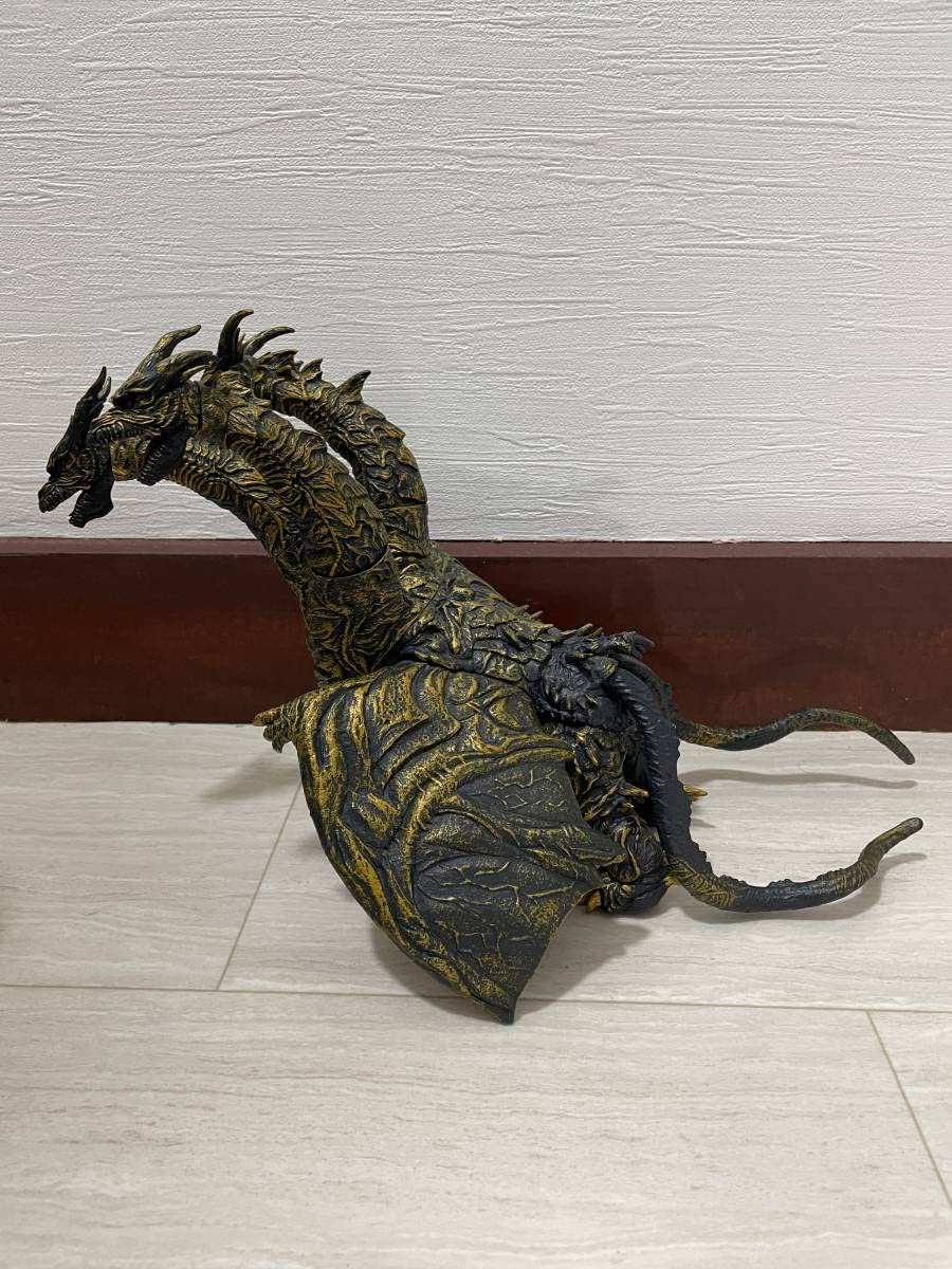 ムービーモンスターシリーズ　2004　カイザーギドラ ソフビ ゴジラ 2004年製 ムービーモンスターシリーズ カイザーギドラ