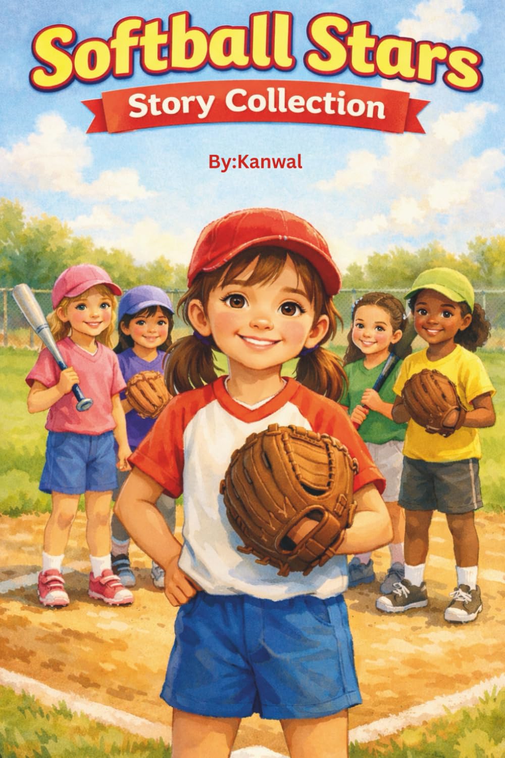 Softball Stars Story Collection: Ten Inspiring Softball Stories for Girls Ages 6–7 About Teamwork, Confidence, and Big Dreams