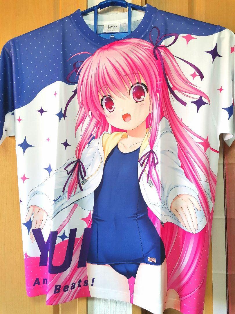 Angel Beats! ユイ ライブ限定Tシャツ Amazon.co.jp: Angel Beats! ユイ フルグラフィックTシャツ グッズ