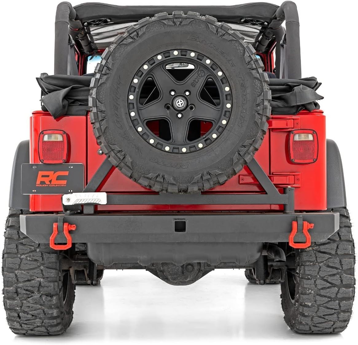 Rough Country 5.5" Wide Fender Flares for Jeep Wrangler TJ (1997-2006) Unlimited (2004-2006) - Set of 4