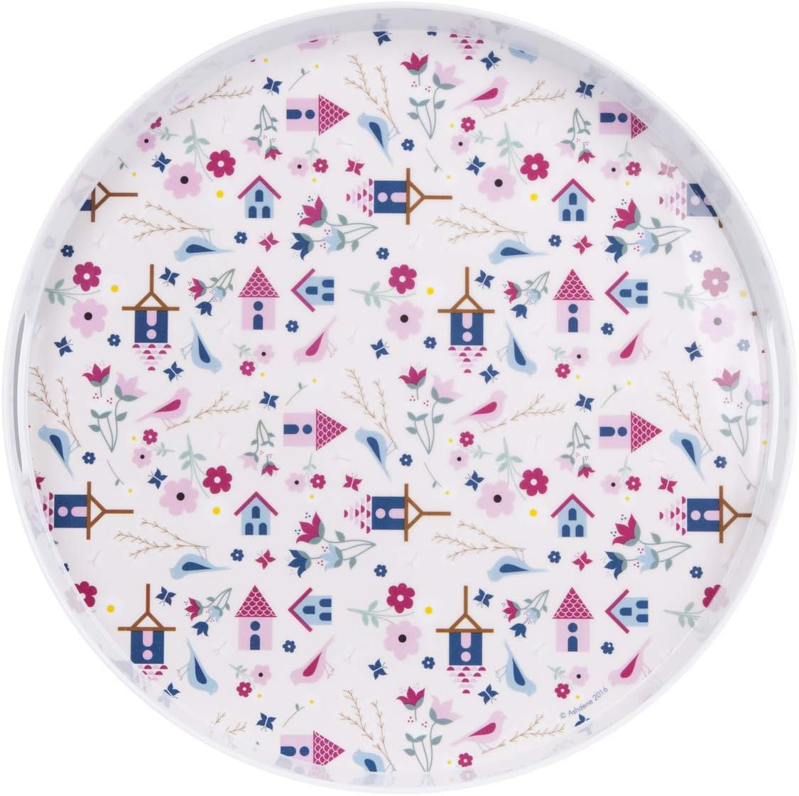 Ashdene Hello Spring Collection - 14-Inch Round Serving Tray