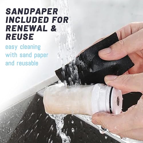 Miniatura 7 de Filtro de agua para fregadero, filtro de agua de grifo con carbón activado, purificador de agua de cocina doméstica para fregadero, filtro de grifo